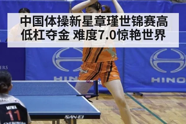 中国体操新星章瑾世锦赛高低杠夺金 难度7.0惊艳世界